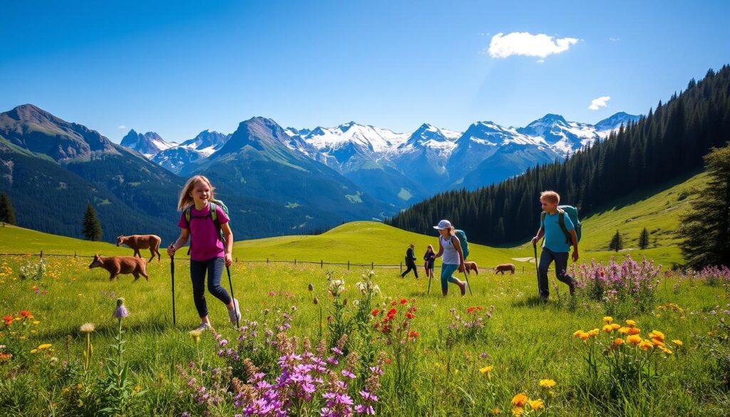 Bayerische Familienabenteuer in den Alpen Bayerische Familienabenteuer in den Alpen