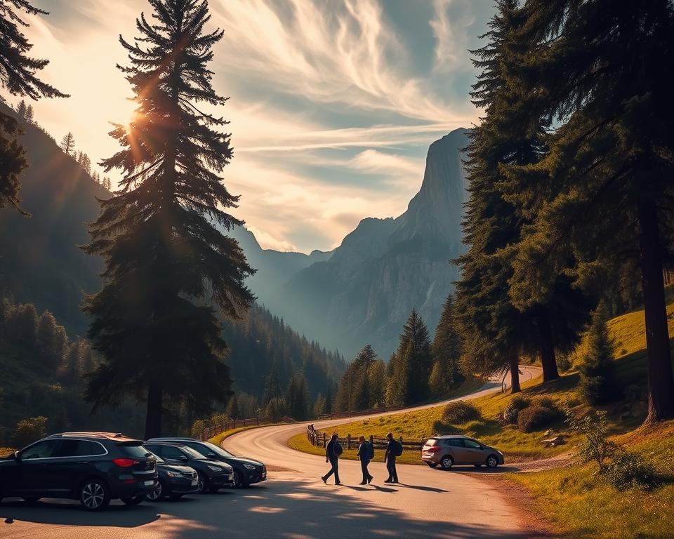 Anreise Teufelsschlucht Parkplätze