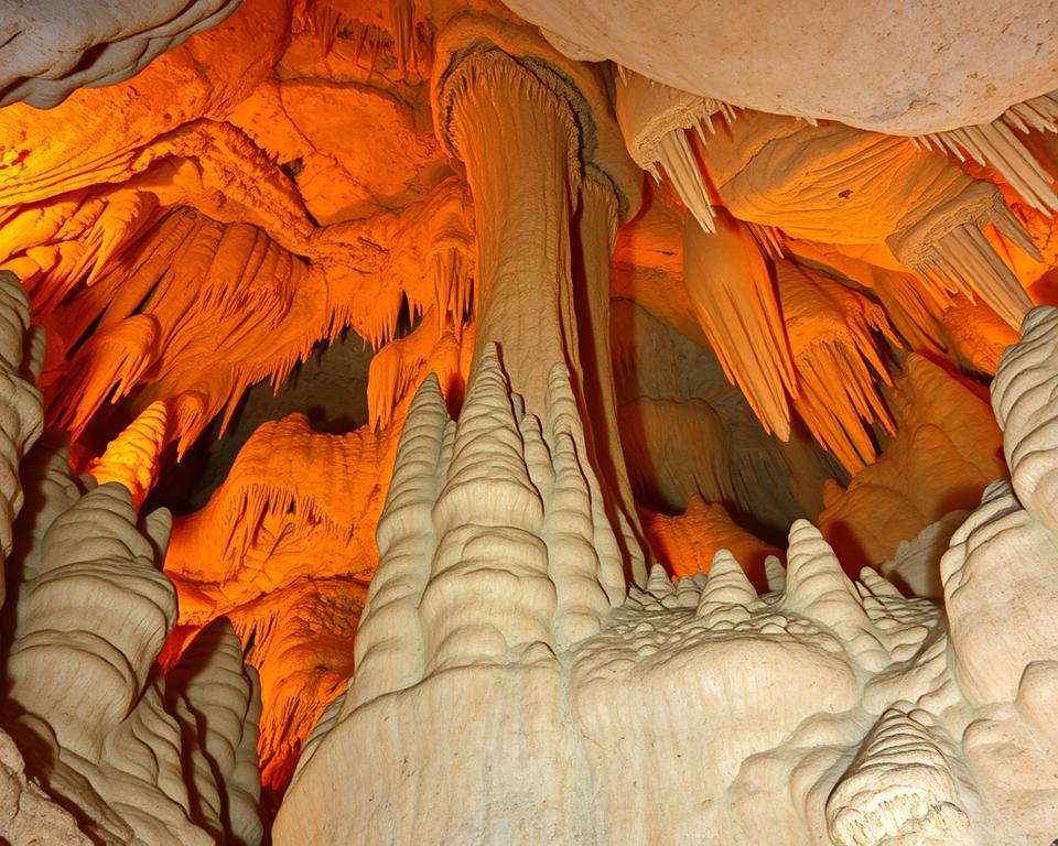 Geologische Höhlenformationen Drachenhöhle
