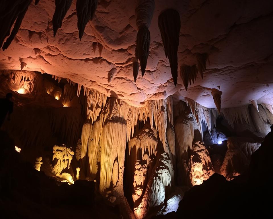 Grottenlichtinstallationen in Saalfelder Feengrotten