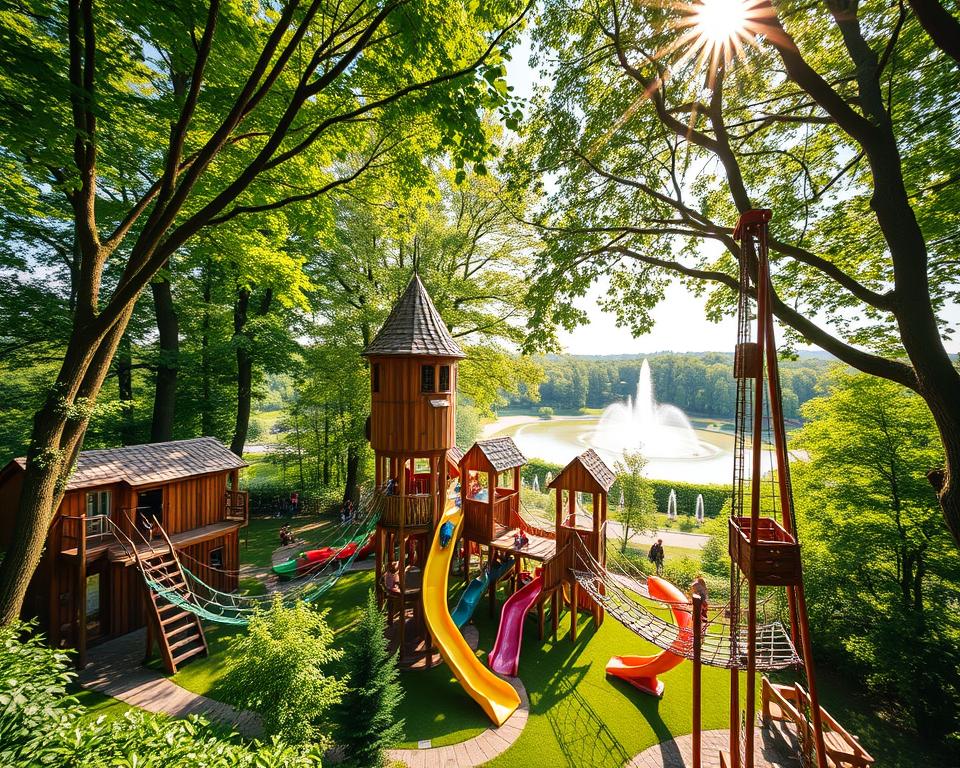 Kinderspielplatz Hamburg Abenteuerpark