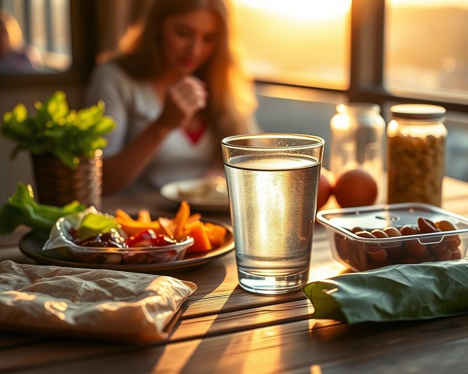 Unsichtbare Zahnschiene Essgewohnheiten