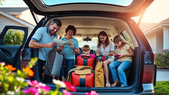 Familienurlaub mit dem eigenen Auto planen