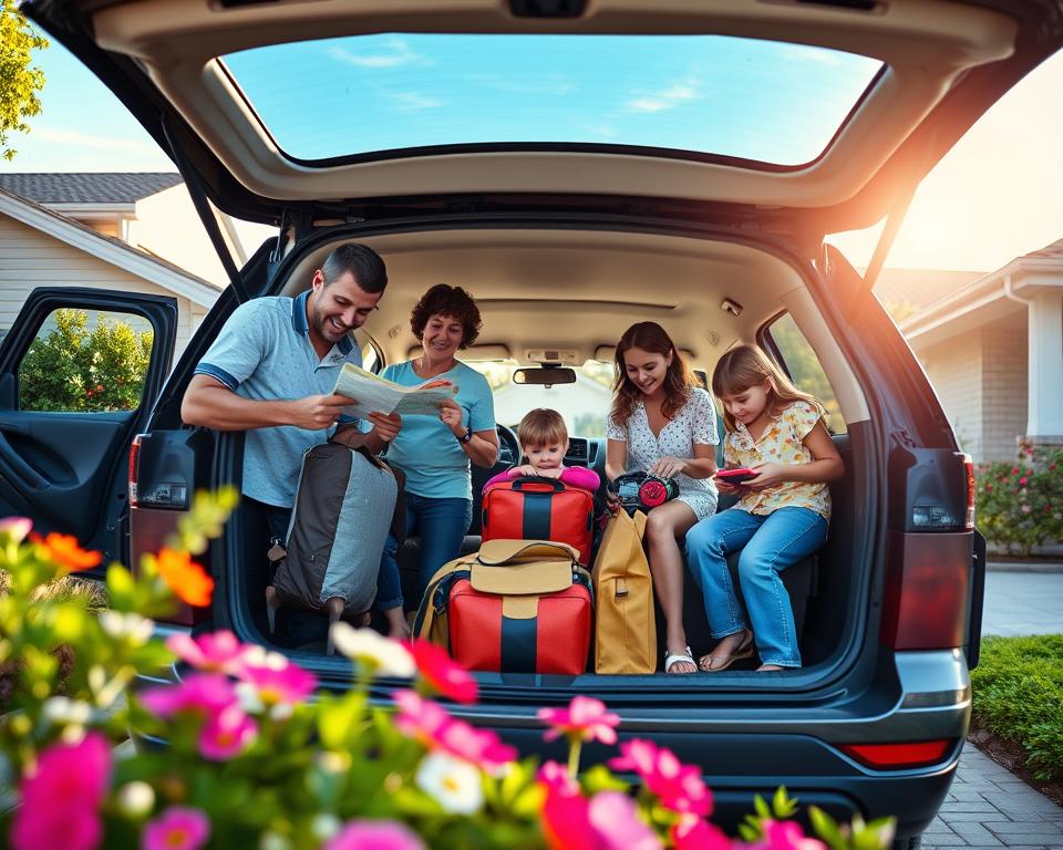 Familienurlaub mit dem eigenen Auto planen