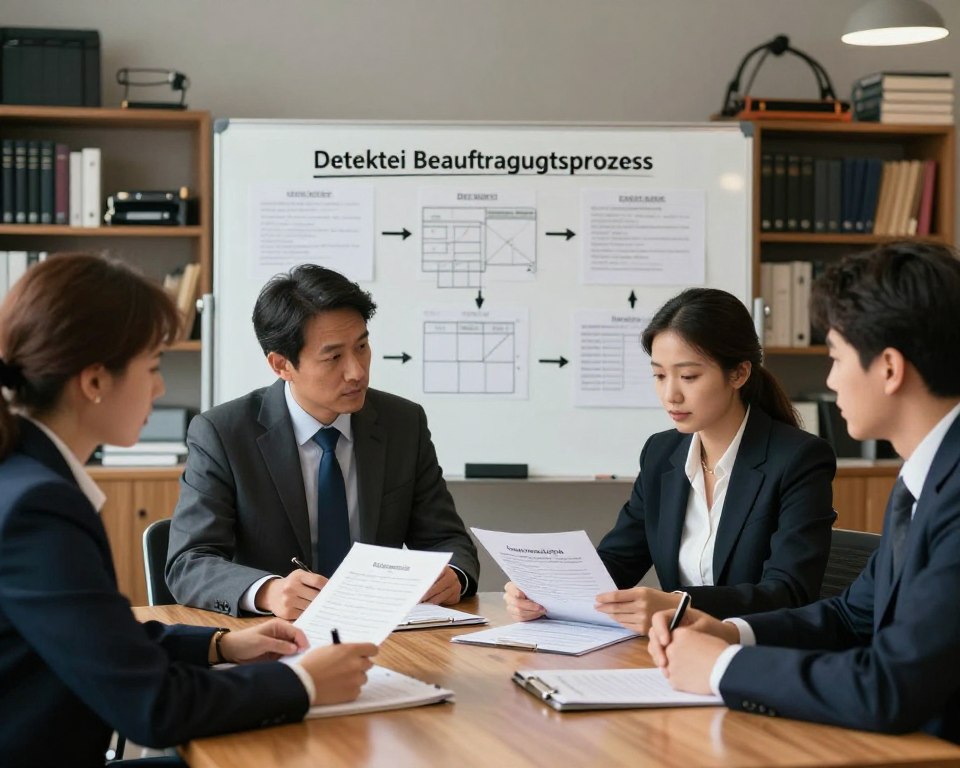 Detektei Beauftragungsprozess