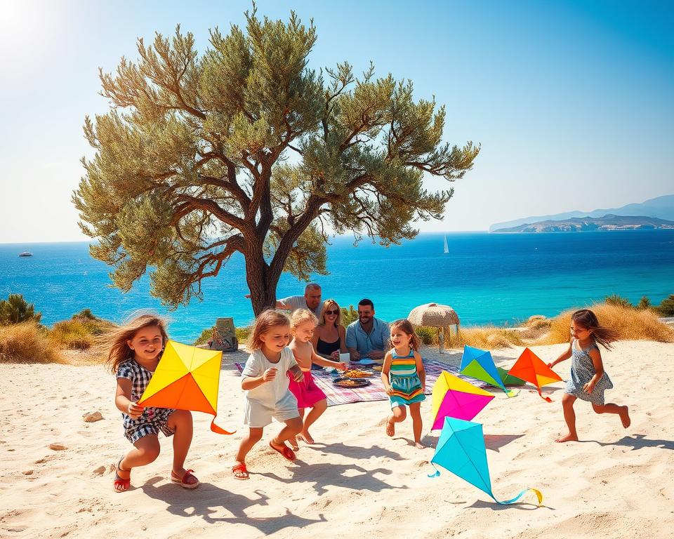 Familienunterhaltung Griechenland