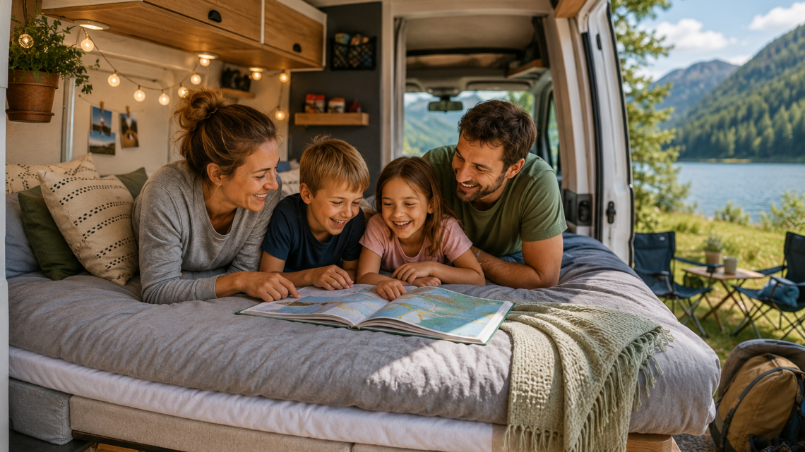 Familienurlaub im Camper besser planen