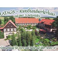Sächsische Schweiz: 3 Tage Erlebnis-Auszeit / ÜF Ratags Kunsthandwerkerhaus in Stolpen, Sachsen inkl. Frühstück